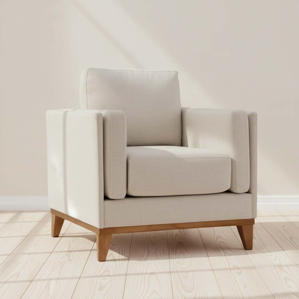 BUTACA TELA-PREMIUM BLANCO LUXOR PREMIUM HUESO