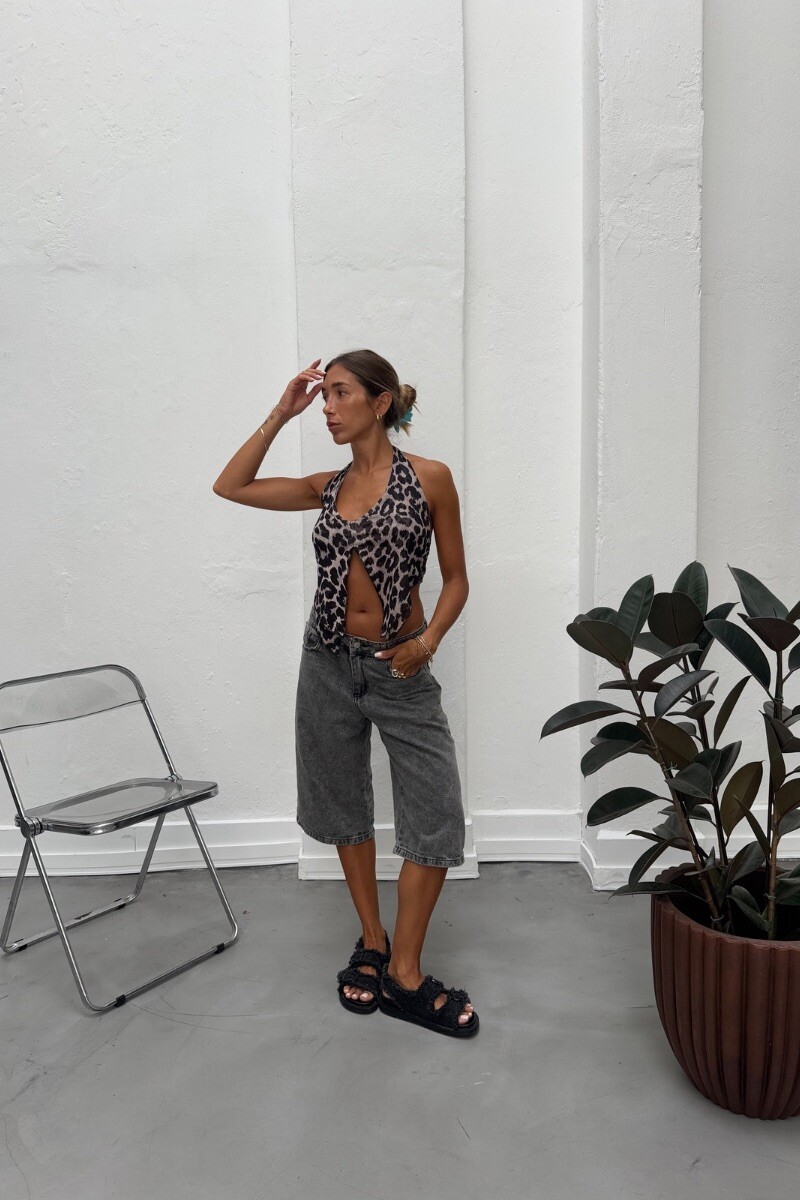 Top Butterfly Print