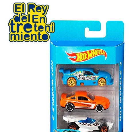 Hot Wheels Autos Pack X3 Para Pista Hot Wheels Autos Pack X3 Para Pista