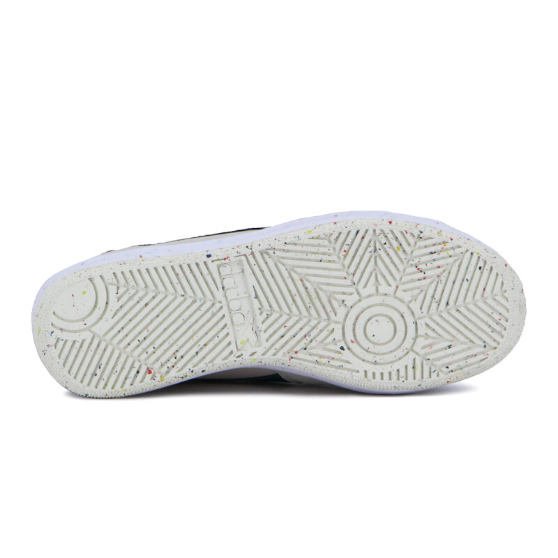 Championes Casuales Diadora B.elite Acbc Unisex Blanco-Verde