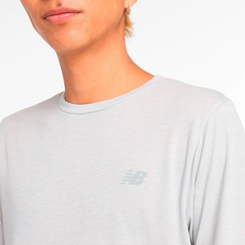 SPORT ESSENTIALS COTTON T-SHIRT Gris