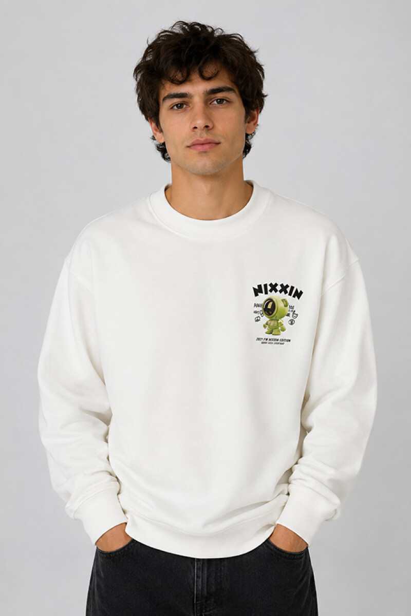 BUZO OXX 8146 nixxin - BLANCO 