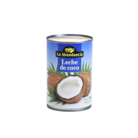 Leche De Coco La Abundancia 400ml Leche Coco Lata Abund 400ml