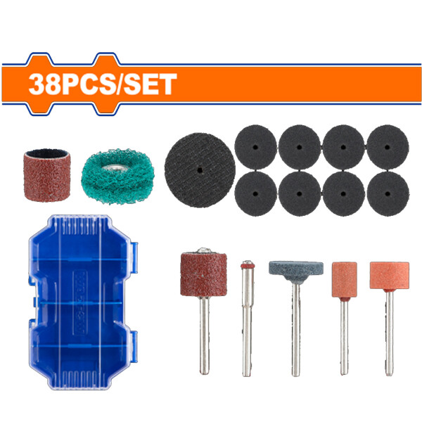 SET X 38 PCS PARA MINI TORNO WADFOW WRR5038 SET X 38 PCS PARA MINI TORNO WADFOW WRR5038