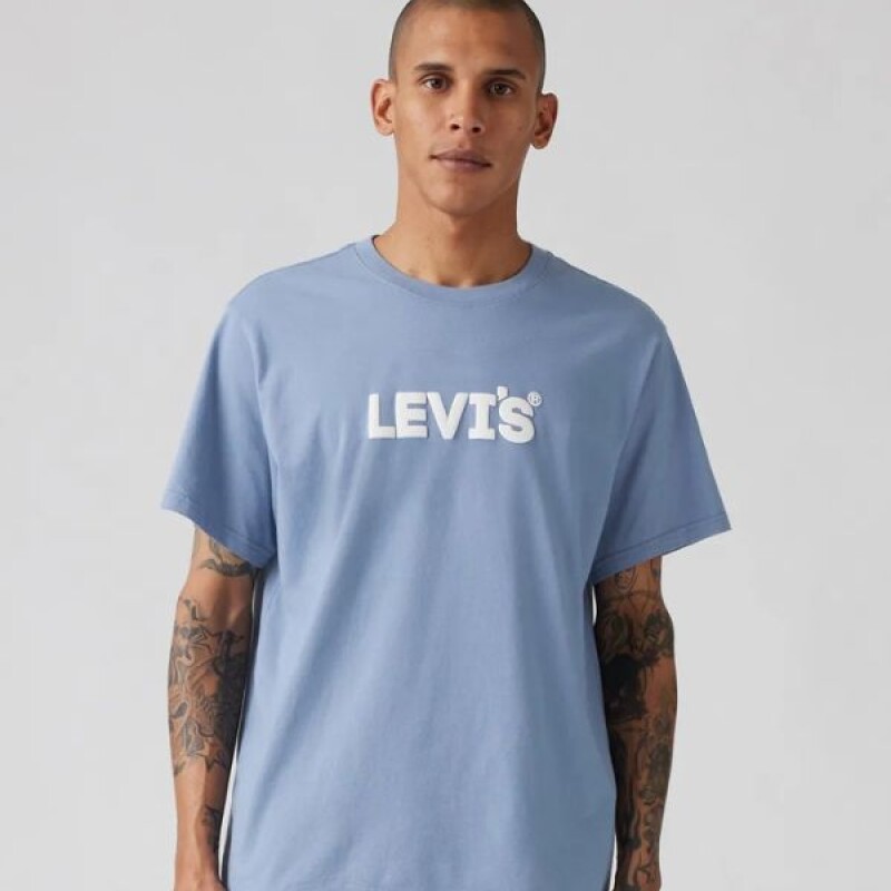 Remera Algodón Levi´s Celeste