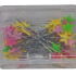Caja Con Alfileres Patchwork Cabeza Fantasía Estrella X 50 Unidades Caja Con Alfileres Patchwork Cabeza Fantasía Estrella X 50 Unidades