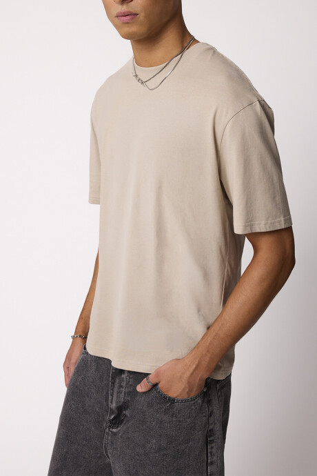 T-SHIRT LAMBREW26 DIXIE Gris Piedra