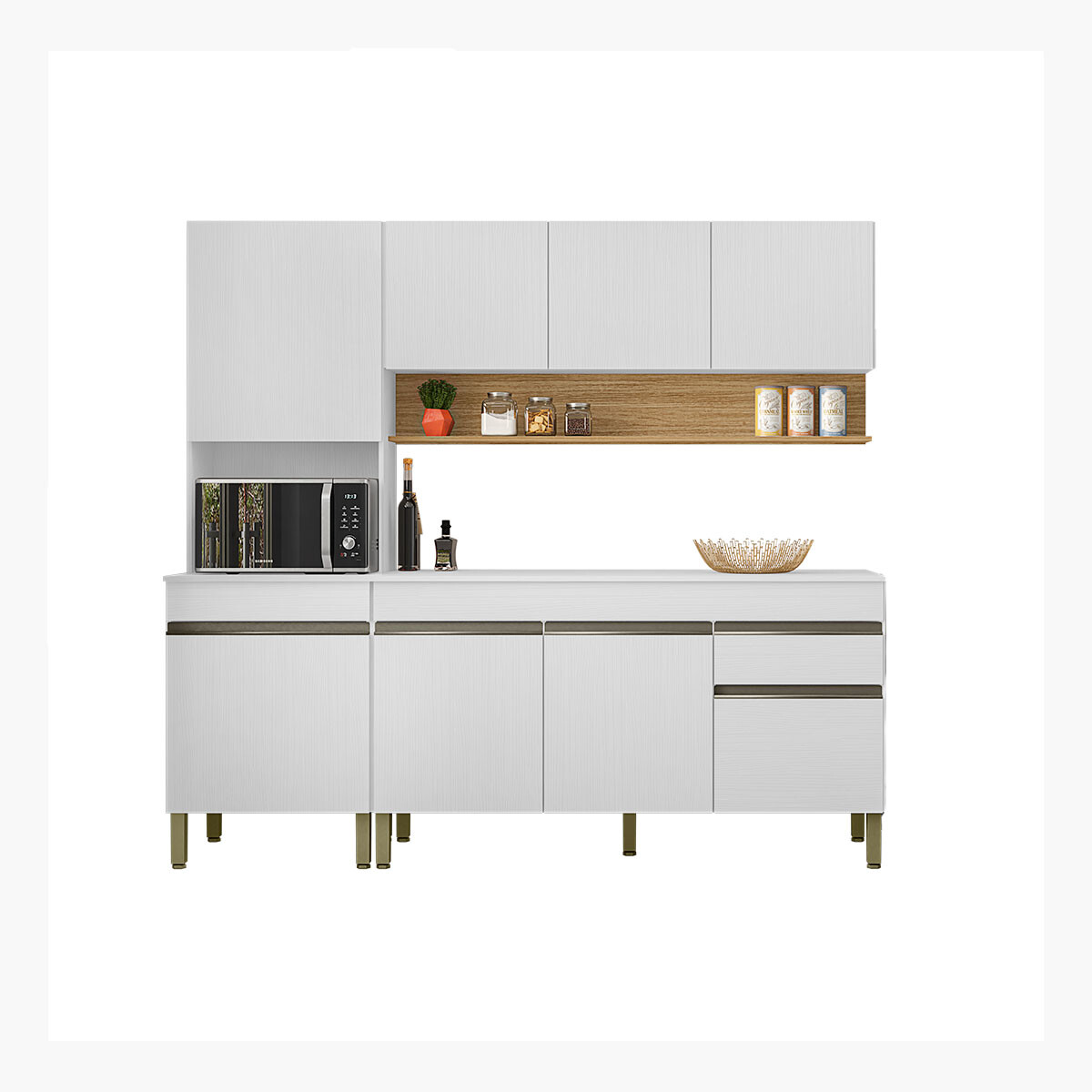 Juego De Cocina Modular Mobiliario Mdp Line 