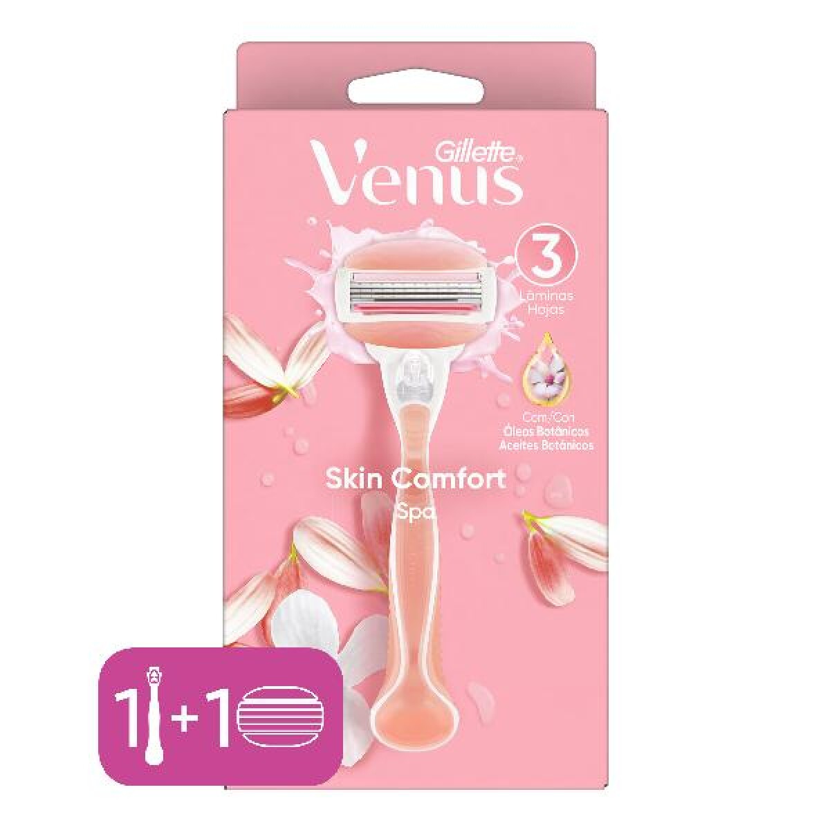 GILLETTE VENUS SKIN COMFORT SPA + 1 REPUESTO 