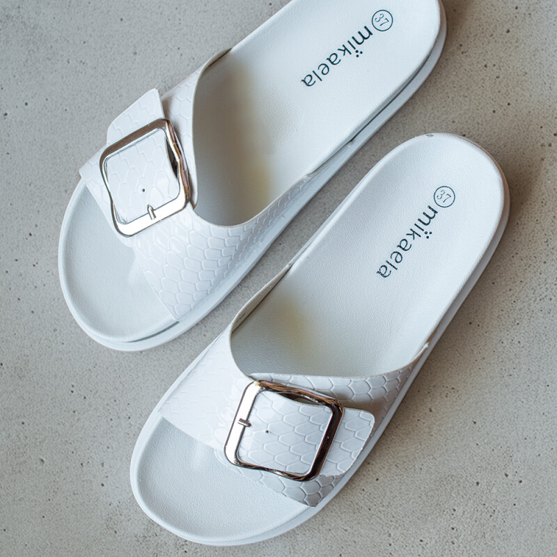 Sandalia de Dama Mikaela WHITE