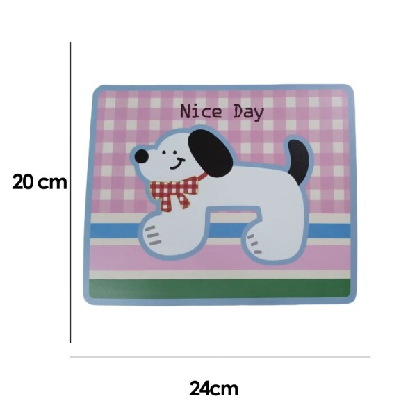 Mousepad cartoon rosa