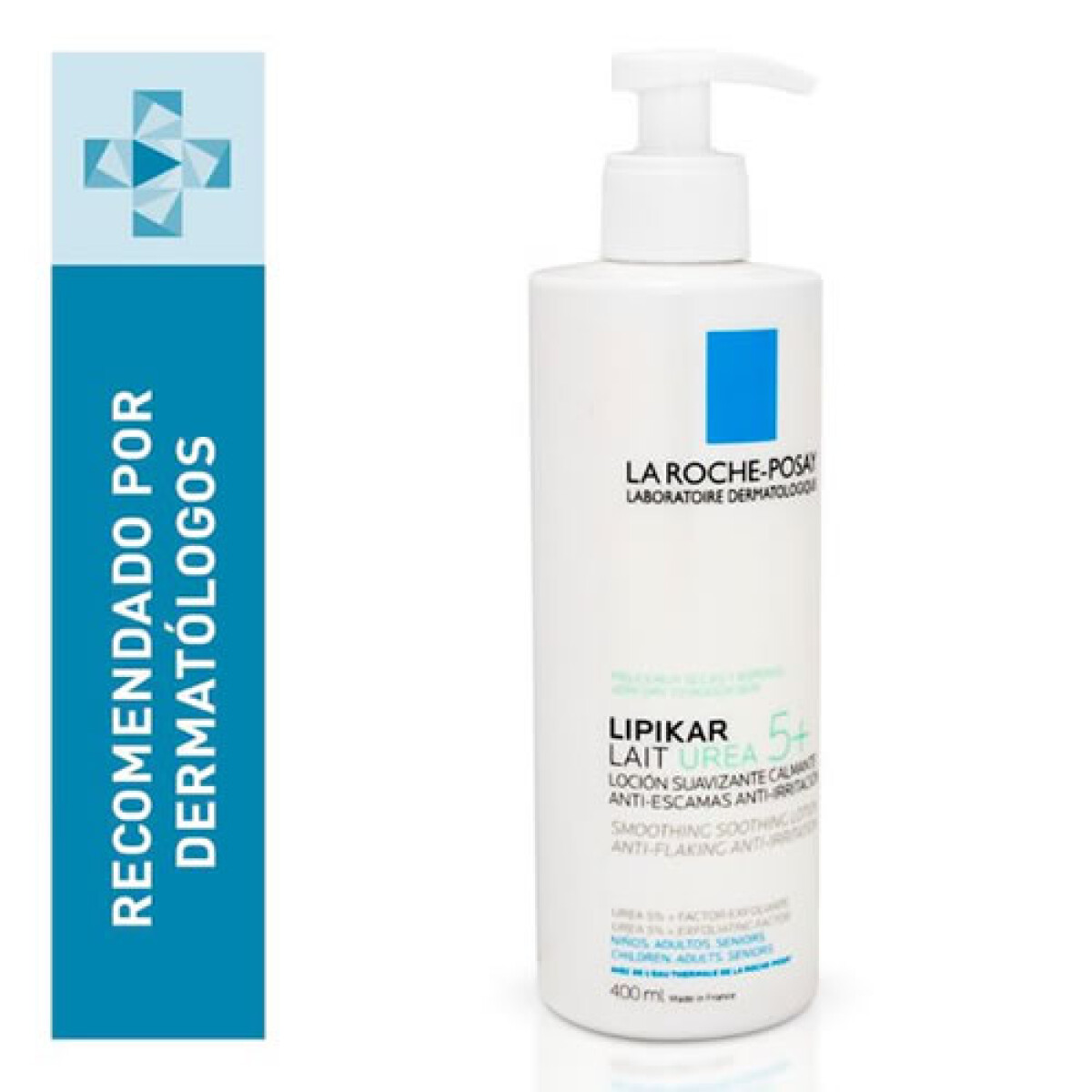 La Roche-Posay Lipikar Lait Urea5+ Loción 400 ml – Hidratación Intensiva 