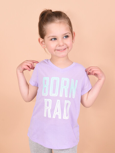 REMERA FUN LILA