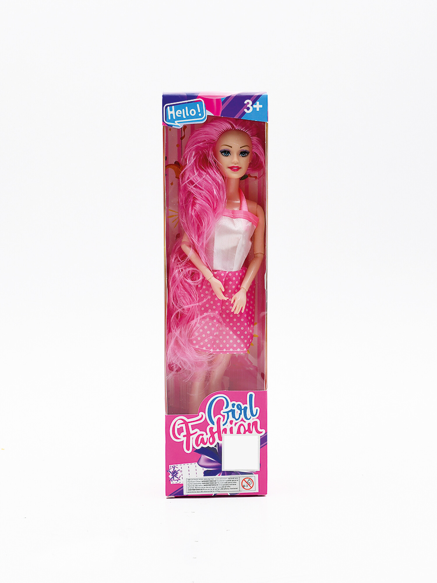 Gomas pelo niña de color rosa chicle P1000-27