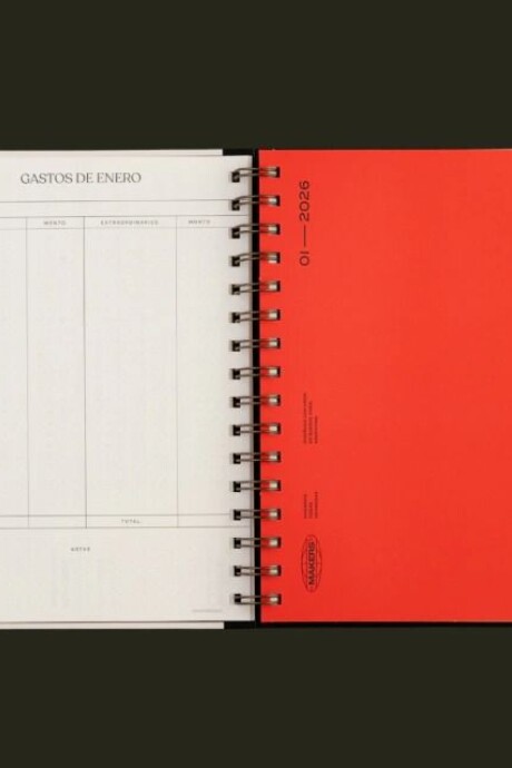AGENDA MONOBLOCK MAKERS A5 SEMANAL ANILLADA 2026 - FUTURO AGENDA MONOBLOCK MAKERS A5 SEMANAL ANILLADA 2026 - FUTURO