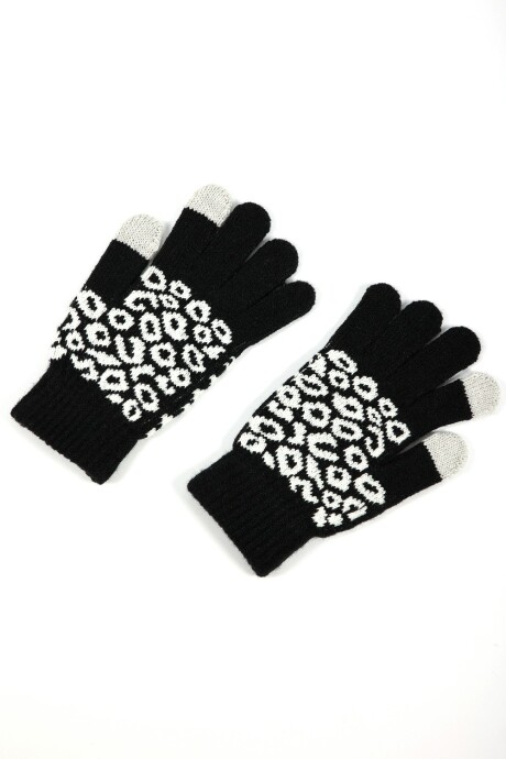 Guantes Guepardo Estampado 2