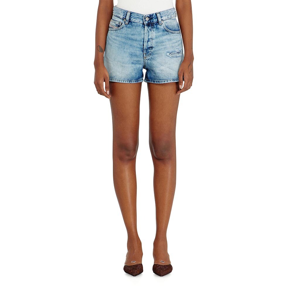 Short Para Mujer De-Helios Azul claro