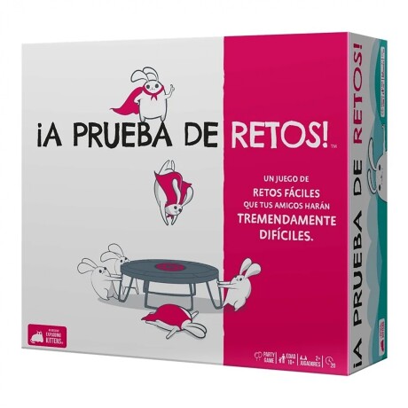 Juego De Mesa Exploding Kittens ¡A Prueba De Retos! +10 001