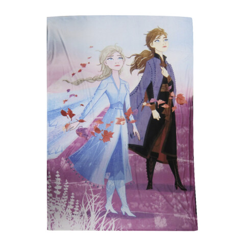 Frazada Infantil Terciopelo 1 Plaza Frozen 150 x 200 cm ROSA