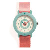 Reloj Infantil Deportivo Rosa Pastel Ticlock Djeco Reloj Infantil Deportivo Rosa Pastel Ticlock Djeco