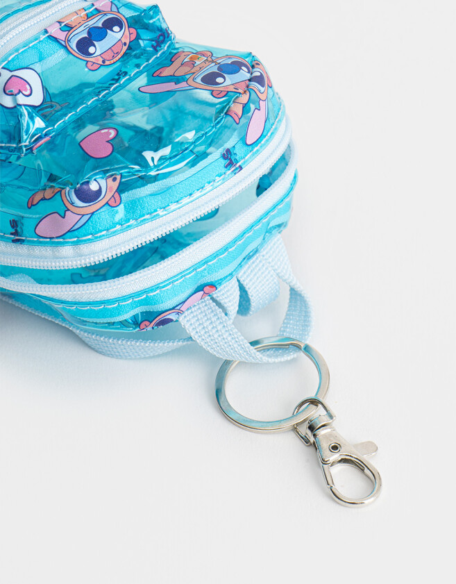 Librería Sets Mochila Set De Librería En Mini Mochilita De Pvc - Azul Celeste