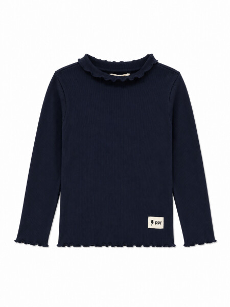 POLERA SEATTLE II AZUL OSCURO
