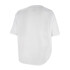 T-SHIRT MC WMN TRNG LOOSE azul stone BLANCO