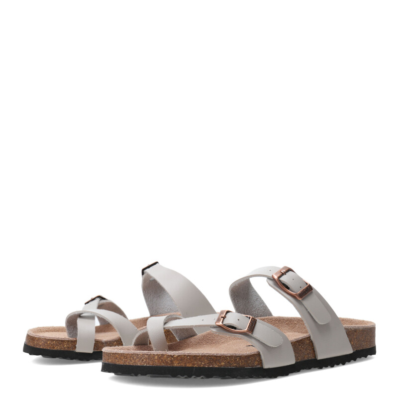 Sandalias de Mujer Miss Carol Birkana Marrón Tabaco
