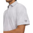UA ArmourDry Printed Polo-WHT GRY-014