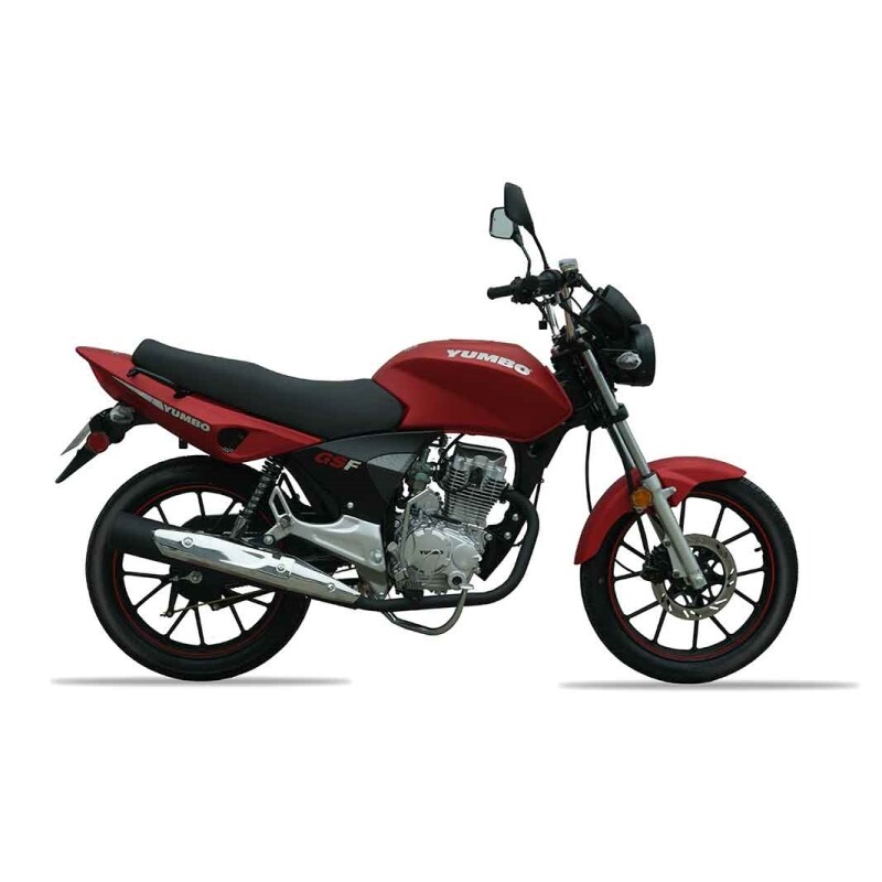 Moto Yumbo Calle Gs125 F Rojo Mate