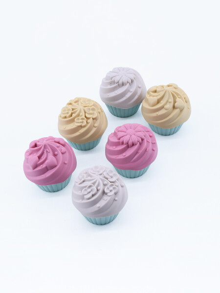 MUFFINS JUEGO DE COMIDA ROSADO