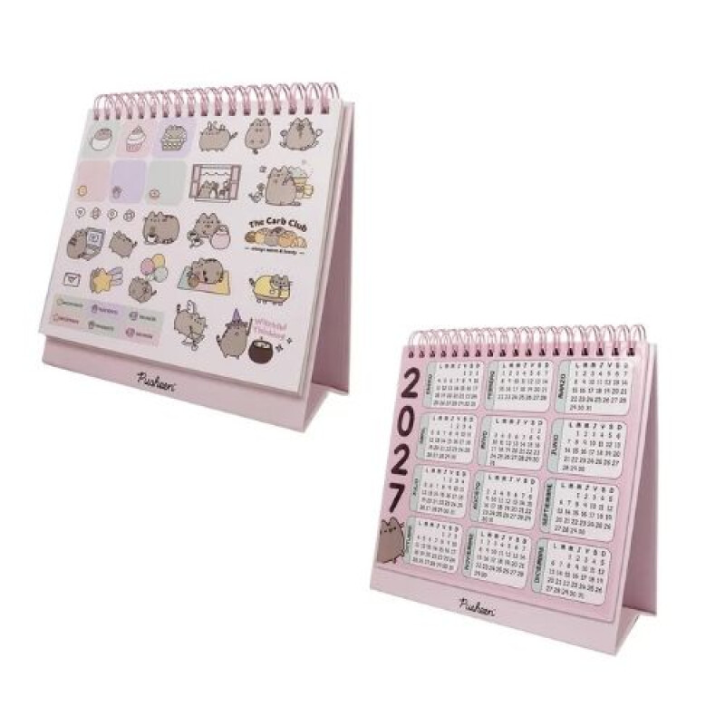 Calendario de Escritorio 2027 Pusheen Mooving Calendario De Escritorio 2027 Pusheen Mooving