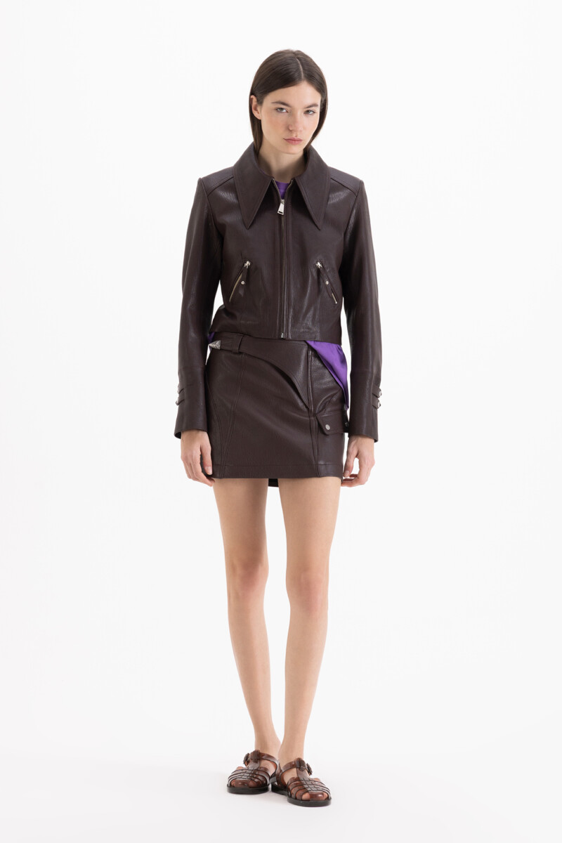 CHAQUETA WESTERN Chocolate