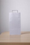 Bolsa lisa acuario 22x10x42 cm BLANCO