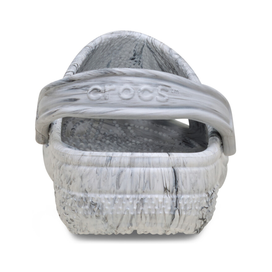 Crocs Classic Watercolor Marbled Clog K - Niños mas de 5 años Grey Swirl
