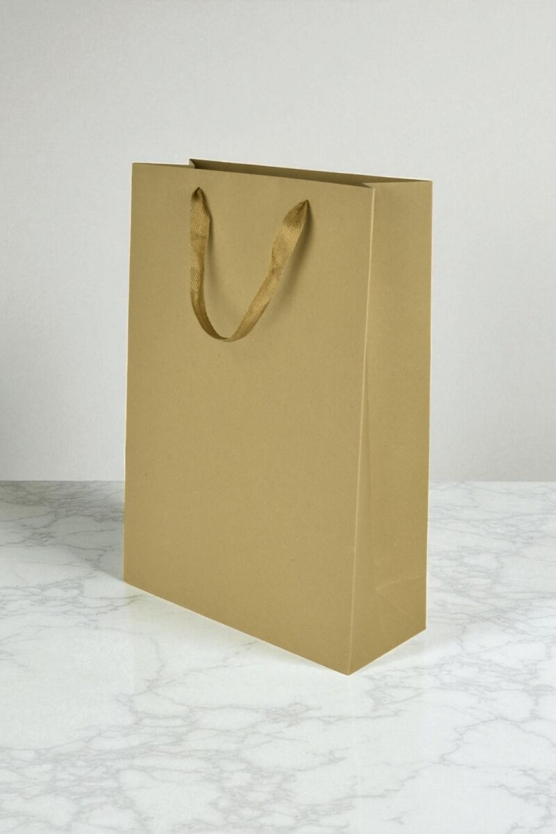 Bolsa cartulina 30x12x43 cm. - MADERA 
