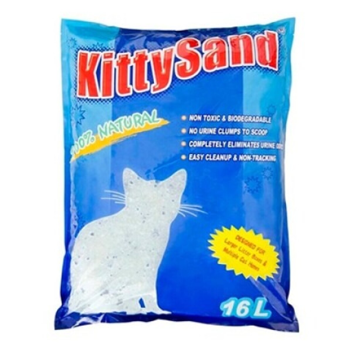 SANITARIO KITTY SAND - 16 LITROS 