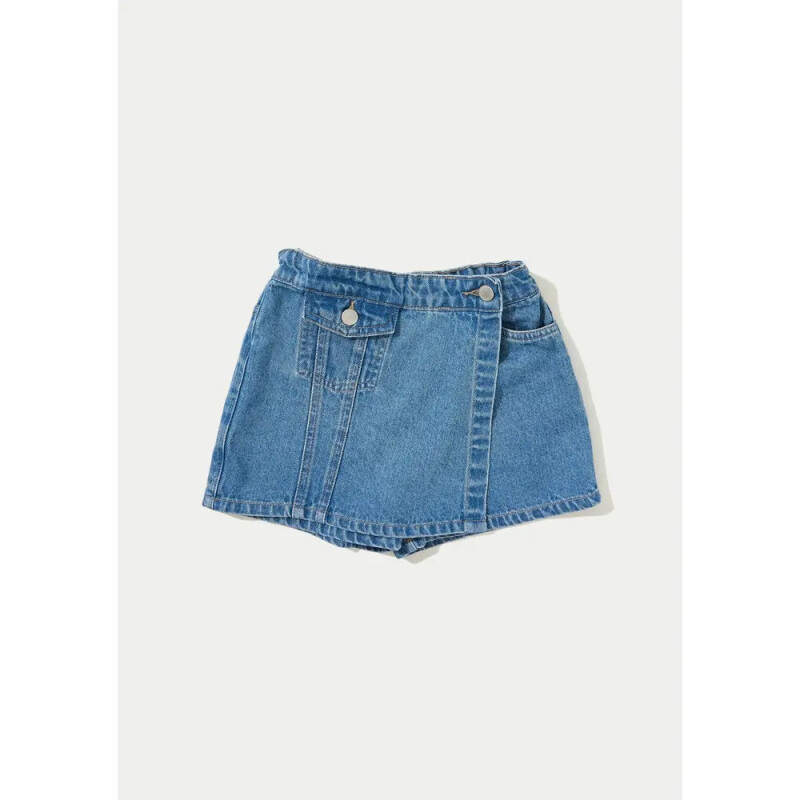 SHORTS SAIA FEM AZUL MEDIO