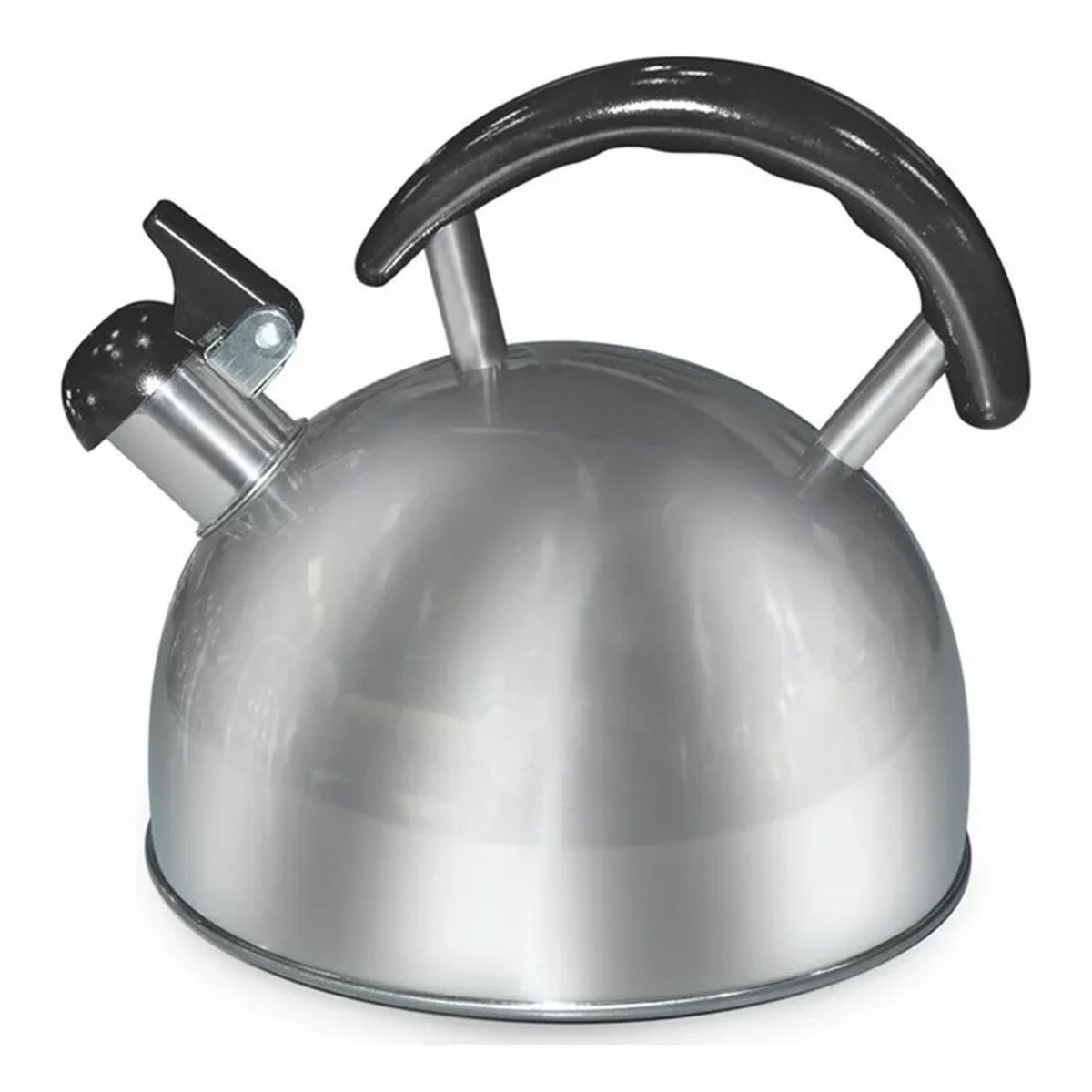 Caldera Pava Silbadora 2.5Lt en Acero Inox Cuori Fiorentina - Plateado 