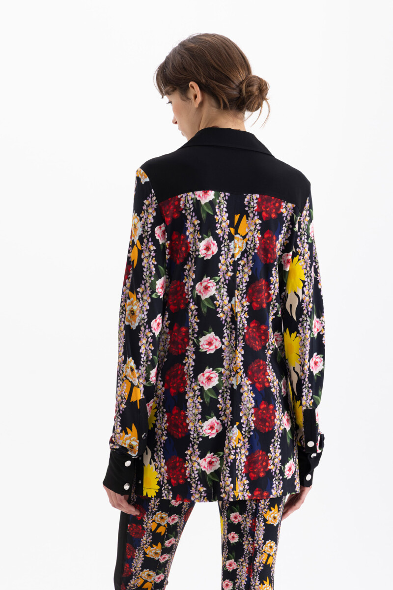 CAMISA FLOWERS Multicolor