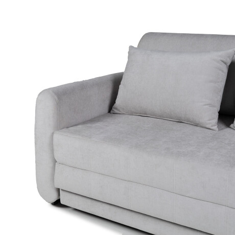 Sofá Cama Parma - Tela Microfibra 3013 (Gris)