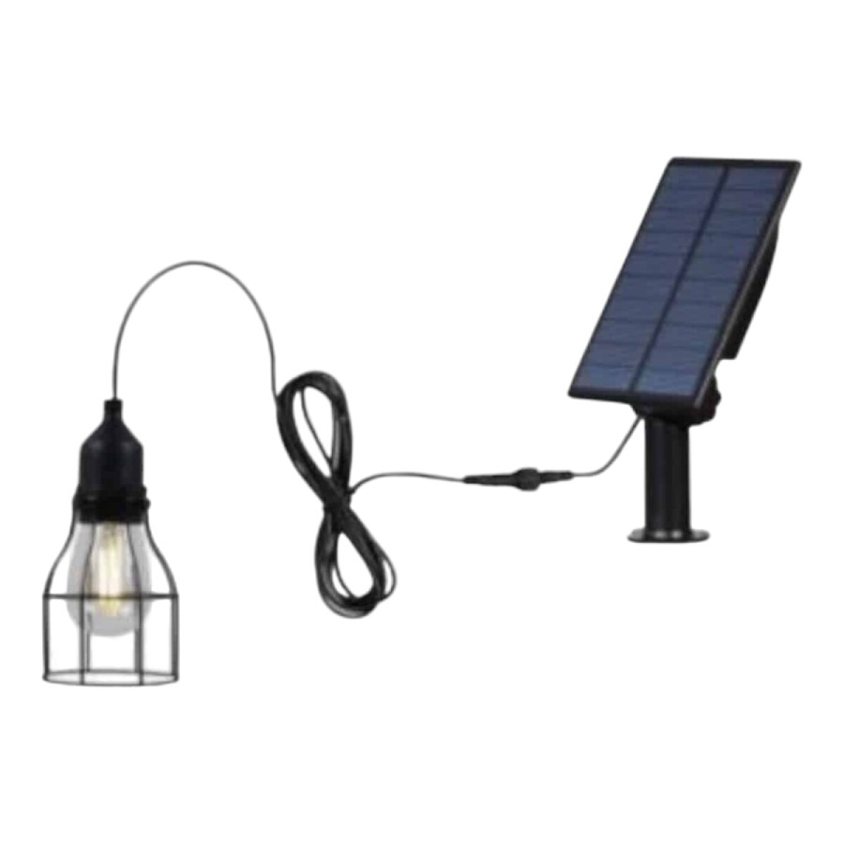 Luz colgante solar con portalámpara 