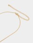 Cadena Corta con Dije Premium Gold Cortos - Dorado