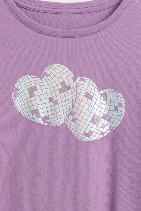Remera Gráfico Niña Amethyst