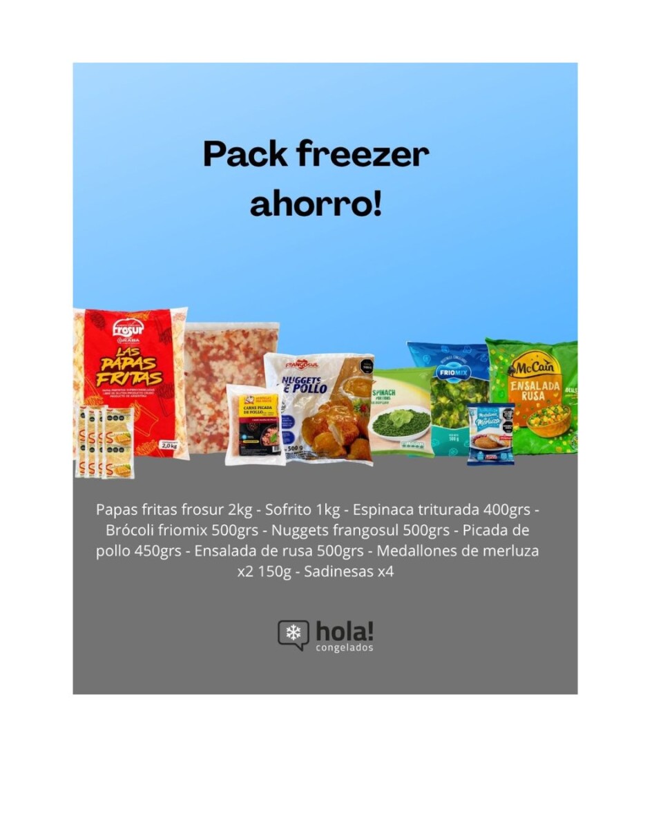 PACK FREEZER AHORRO 