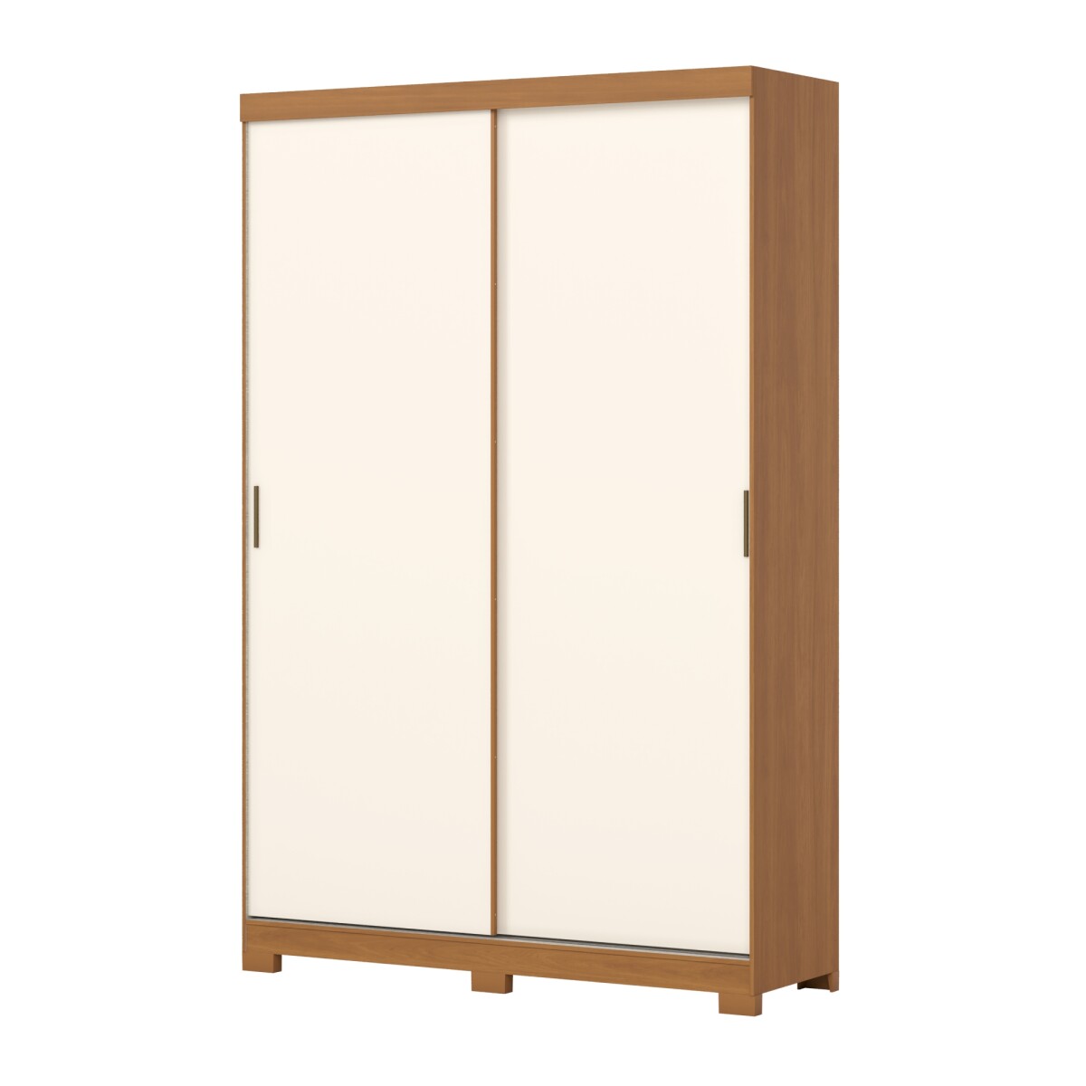 ROPERO LUCCA 2 PUERTAS 2 CAJONES INTERNOS GUARDARROPA CLOSET ARMARIO - OFF WHITE 