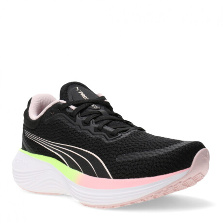 Championes de Mujer Puma Scend Pro Negro - Rosa