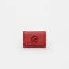 Billetera P&P En Efecto Cuero Saffiano Rojo