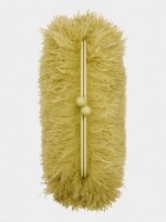 Bolso Efecto Pelo Con Asa De Cadena lima