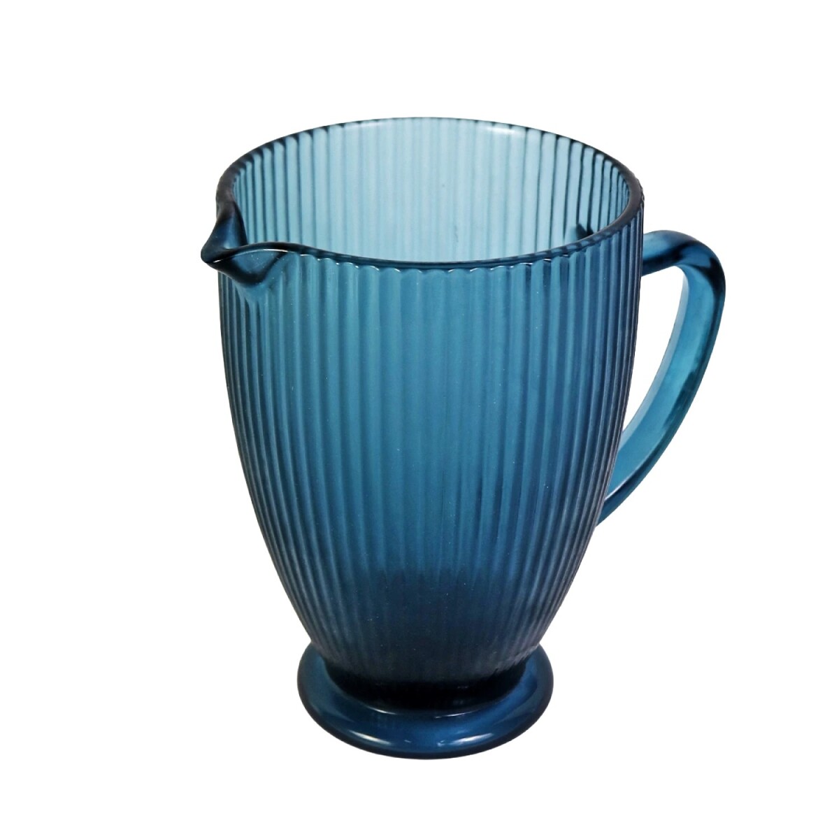 JARRA DE VIDRIO AZUL 1100ML 